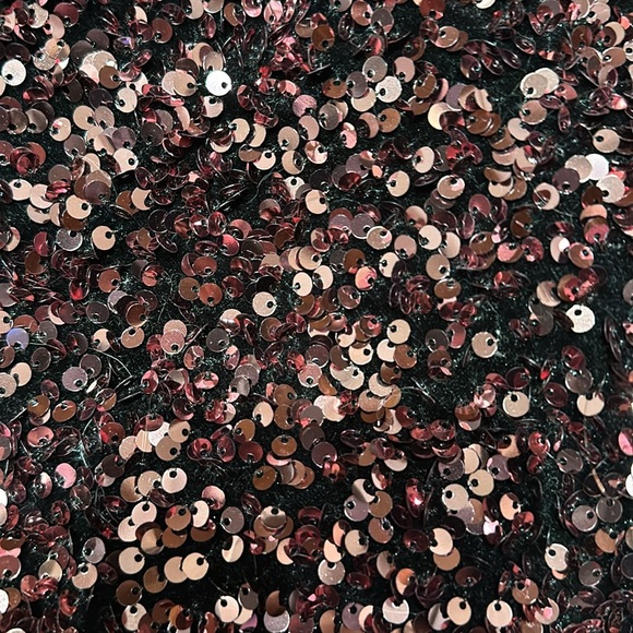 Zara Pink/Purple Sequin Shorts - Picture 2 of 3